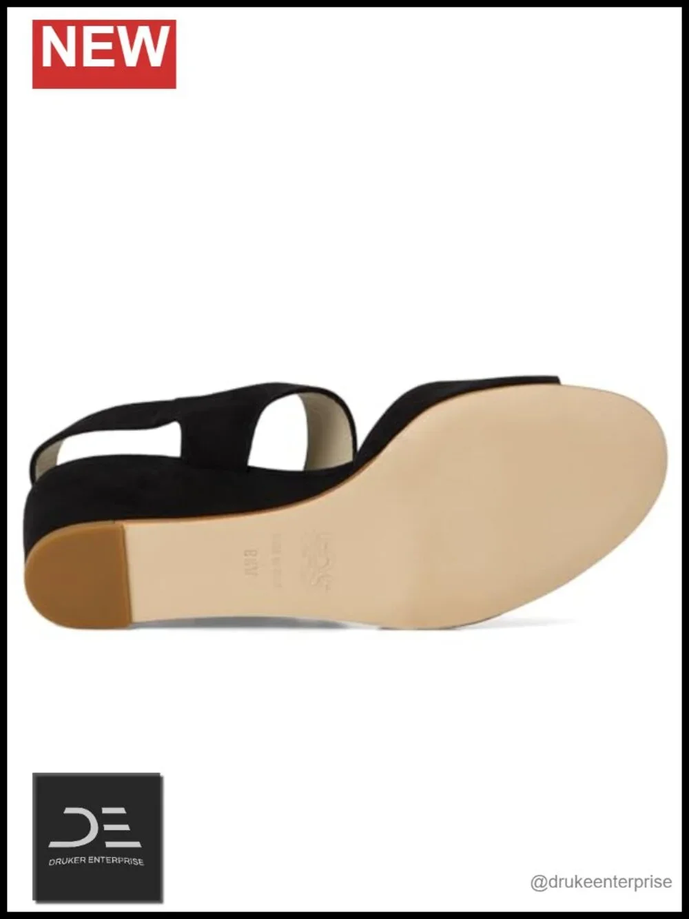 SAS Carine Quarter Strap Wedge Sandals - Leather Ankle Strap Wedges